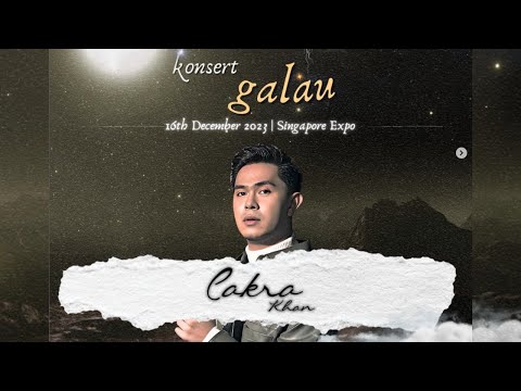 CAKRA KHAN Live Konser di Singapura