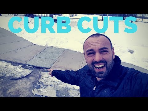 Curbs Cuts, Patterns in Ice and Rocket Mass Heaters Live on Youtube