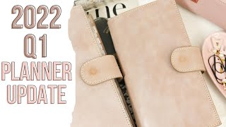 Quarter 1 2022 Planner Update | First Quarter Planner Update | Planner Flip