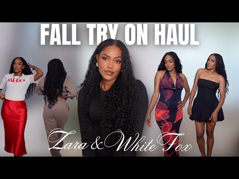 ZARA + WHITE FOX BOUTIQUE TRY ON HAUL | FALL 2024