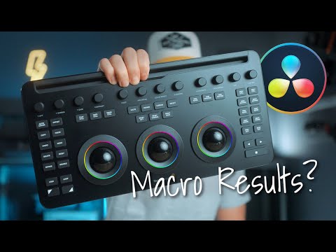 I Tried the MICRO COLOR PANEL for DaVinci Resolve 19