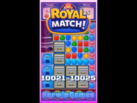 Royal Match Level 10021 10022 10023 10024 10025 - No Boosters Gameplay