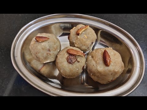 Poha Laddu/Atukula Laddu/Avulaki Laddu,Poha laddu with Jaggery.