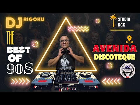 the BEST of 90s AVENIDA discoteque CHILE /by DJ RIGOKU videotape