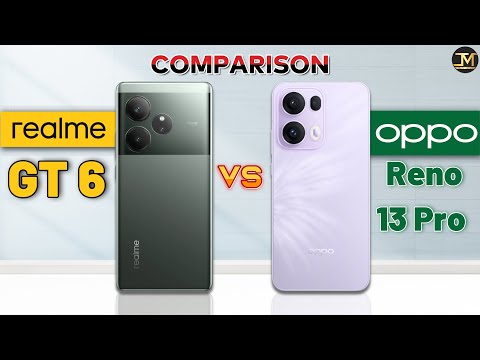 OPPO Reno13 Pro vs realme GT 6 : Which Phone is Best🤔❓