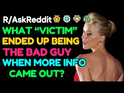 What “Victim” Ended Up Being The Bag Guy When More Info Came Out?: AskReddit