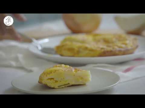 【白露】（平底鍋）馬鈴薯烘蛋｜ Tortilla de patatas｜不用烤箱就能完成｜C2食光｜4K【Cooking ASMR】