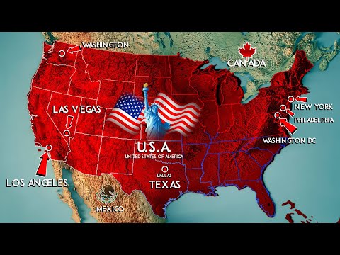 BAGAIMANA KONDISI GEOGRAFIS BISA MEMPERKUAT POSISI AMERIKA SERIKAT