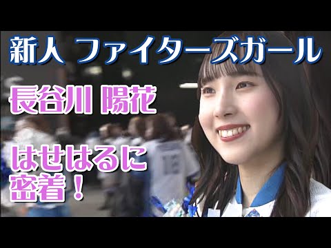 新人ファイターズガール 長谷川陽花のデビューに密着 【日ハム・プロ野球・北海道日本ハムファイターズ・NPB・ダンス】