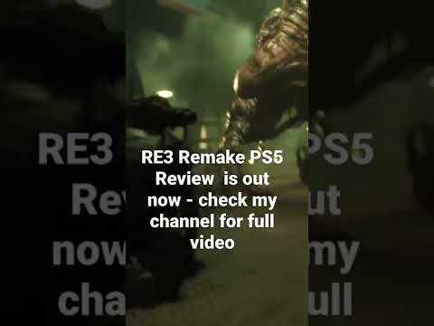 RE3 Remake PS5 Review is out now