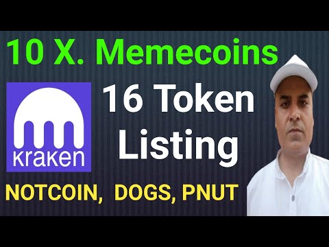 10 X Memecoin || 16 Token  Kraken Exchange Listing || Bitcoin || Altcoins || Crazy Crypto Mintoo