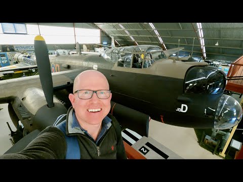 Detailed tour through an Avro Lancaster - Britain's greatest WW2 bomber.