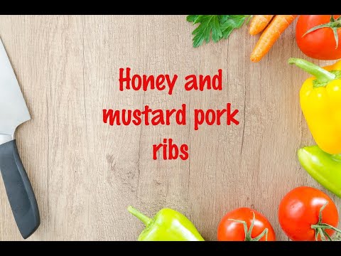 How to cook - Honey and mustard pork ribs