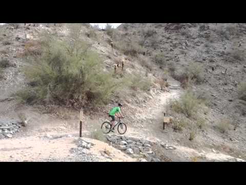 Uphill start #southmountain #JesseSchoch @Fab_Meister #mountainbike #trails #rattlesnake