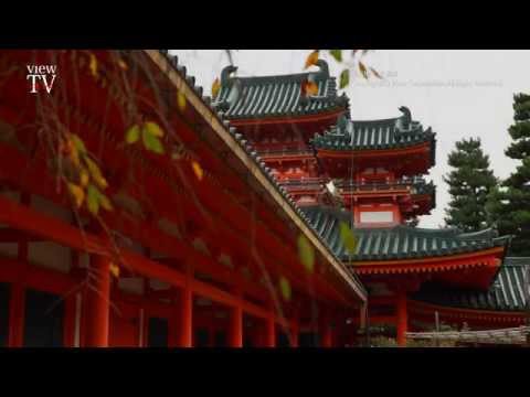 [KYOTO viewTV-56] 平安神宮 秋の神苑（京都市） Heian Jingu Shrine, Autumn Garden, Kyoto City, 4K Ultra HD