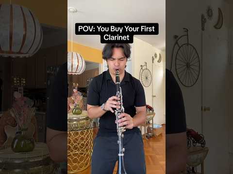 POV: You Buy Your First CLARINET ✂️