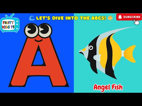 ABC Phonics Song with Sea Animals | Learn the Alphabet | Nursery Rhymes | Let's Dive into the ABCs 🐠