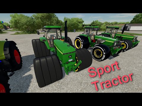 Tractors in a new Version thanks to Painting - Testing new mods