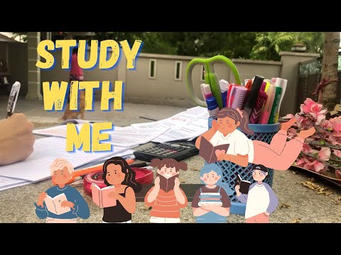 STUDY WITH ME with music 📖|一起学习与音乐🎵！