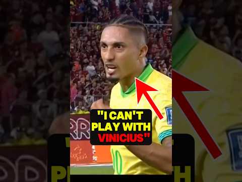 🫢 Vini MISSES PENALTY after Raphinha goal for Brazil