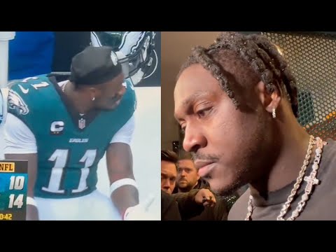 AJ Brown HEATED & Throws Jalen Hurts Under The Bus After Bad Game!