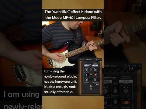 Those New Moog Plugins are pretty decent at RHCP tones // #shorts #johnfrusciante