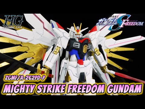 HG Mighty Strike Freedom Gundam Review | Gundam SEED Freedom