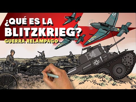 ¿Qué es la Blitzkrieg de la Segunda Guerra Mundial?