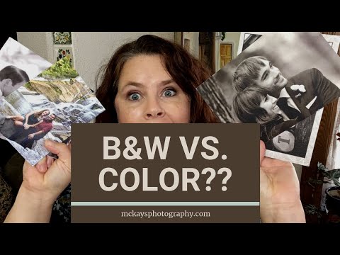 Wedding Photography 101: Color vs  B&W when editing wedding photos