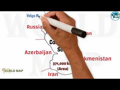 Caspian Sea Bordering Countries / Caspian sea is in which country? / Caspian Sea or Lake? PPSC/FPSC