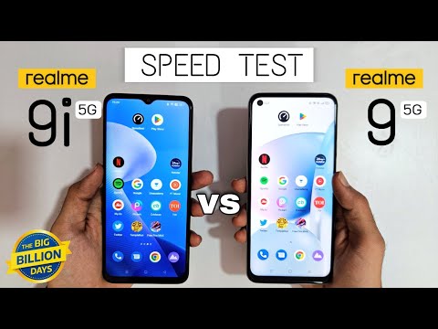 realme 9i 5g vs realme 9 5g Speed Test & Comparison | Dimensity 810 vs Dimensity 810 👎