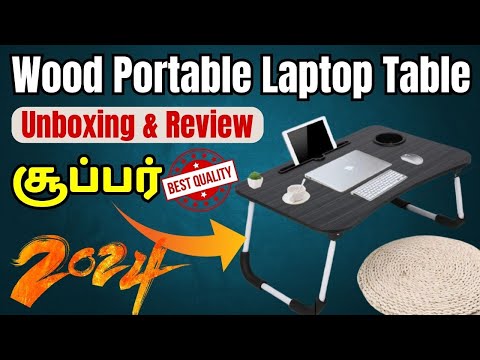 Laptop Table Unboxing And Review | Tamil | 2024 | Multi-Purpose Desk for Study and Reading