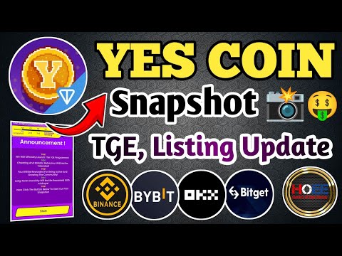 💥 YESCOIN SNAPSHOT, TGE LISTING UPDATE/YESCOIN CHECK YOUR ACHIVEMENT S/YESCOIN UPDATES