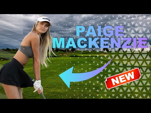 THE NEW GOLF GIRL | Amazing Golf Swing you need to see | Paige Mackenzie