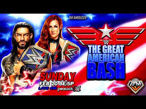 WWE The Great American Bash 2022 Theme Song 🎵 INFAMOUS IV