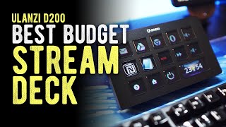 Best BUDGET Stream Deck // Ulanzi D200 Unboxing + Review