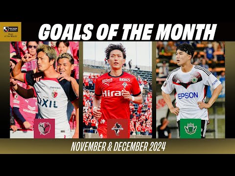 Goals of the Month - November & December 2024 | Yuma SUZUKI, Daichi ISHIKAWA, Reo YASUNAGA