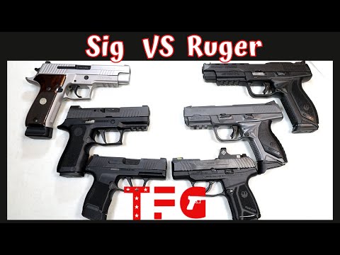 Sig Sauer VS Ruger "Handgun Showdown" - TheFirearmGuy