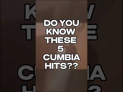 5 CLASSIC CUMBIA HITS #cumbia #music