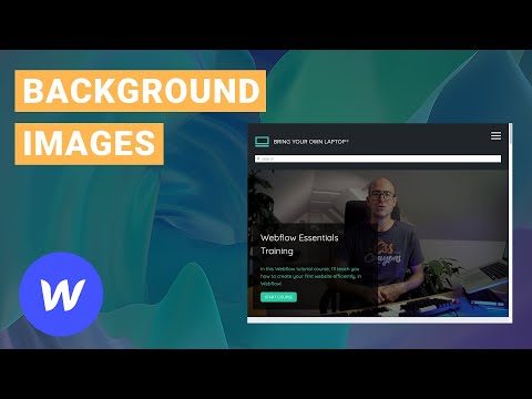 Background Images & How To Overlay Text on Images Webflow