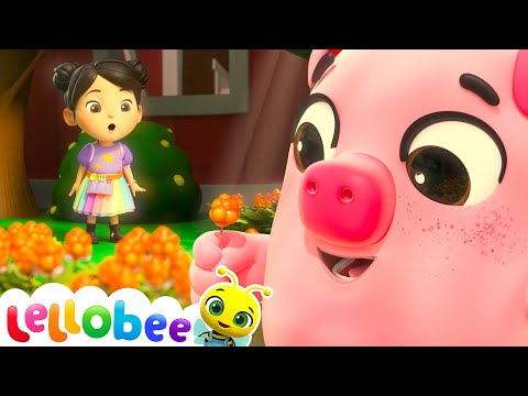 Pablo’s Cloudberry Adventure! 🌸🫐  | 🍯 Lellobee Kids Songs & Cartoons! Sing and Dance