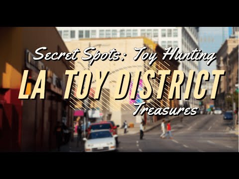 The Los Angeles Toy District: Secrets Spots! #toyhunting #anime #toyhunters #transformers