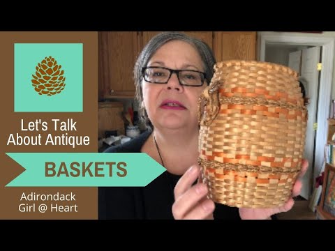 NATIVE AMERICAN BASKETS! 101 Class - NE Woodlands