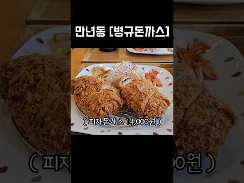 대전 돈까스 배터지게 먹을 수 있는 가성비 식당 #shots