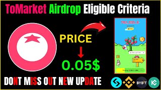 ToMarket Airdrop Eligible Criteria |ToMarket Airdrop Price | ToMarket Withdrawl Update |