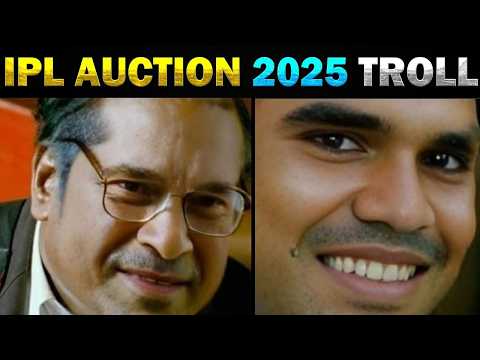 IPL Auction 2025 Troll - Today Trending Troll