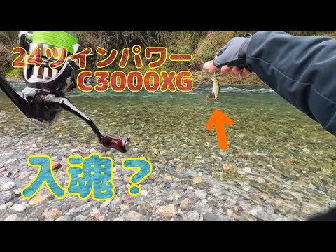 本流アメゴ(アマゴ)   え！？ 24ツインパワーC3000XG入魂？