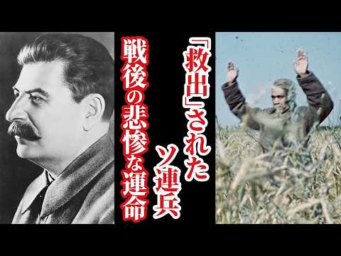 【絶望】ナチスに囚われていたソ連捕虜をスターリンはどう処分したのか【世界史】