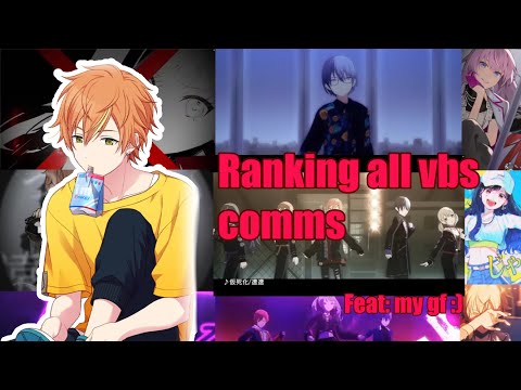 Ranking all VIVID BAD SQUAD comms / feat: my friend / pjsk