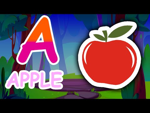 ABC for Children | Toddler Alphabet Learning | a for apple b for ball a to z abcd